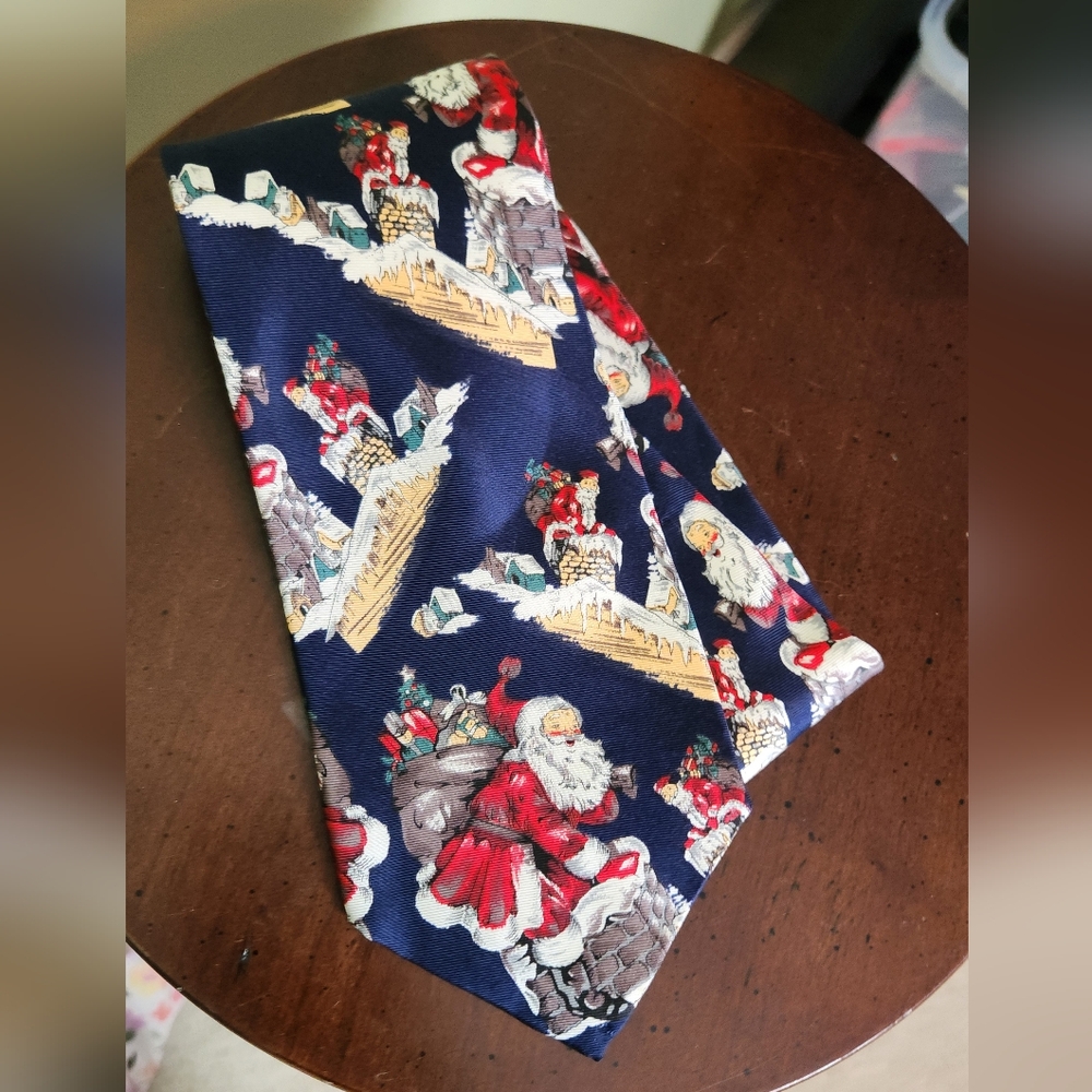 Santa Christmas Tie